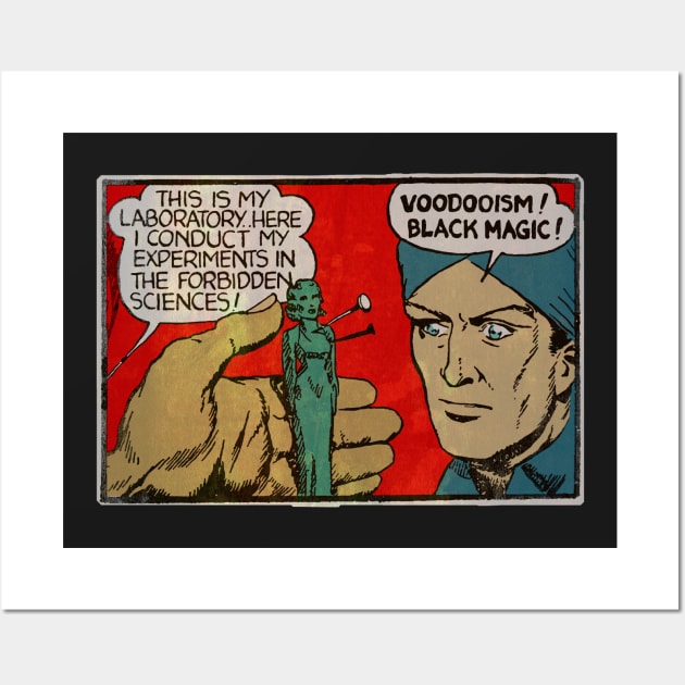 Voodooism! Black Magic! Wall Art by MondoDellamorto